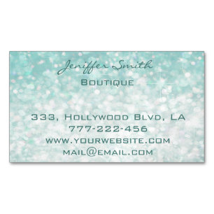 Cartão De Visitas Magnético Bico comum elegante e profissional