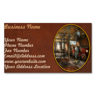 Cartão De Visitas Magnético Bombeiros - Respondendo ao sino de fogo de 1922