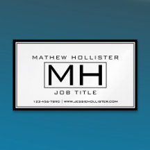 Branco legal e preto profissional