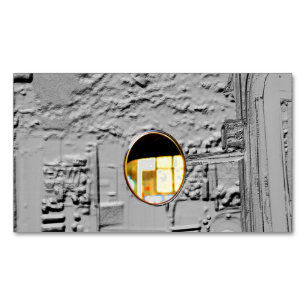 Cartão De Visitas Magnético Cartão de visita de ímã emboscado por espelhos ant