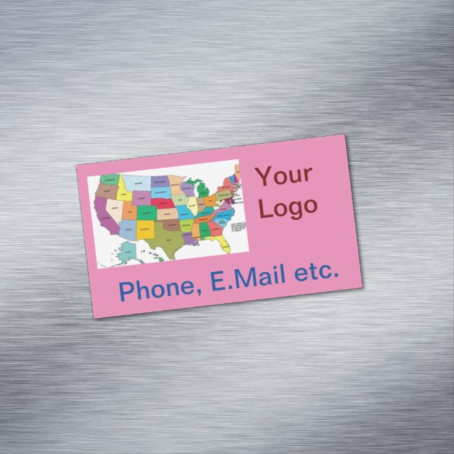 Cartão De Visitas Magnético Cartão de visita Magnet (Posição Original)