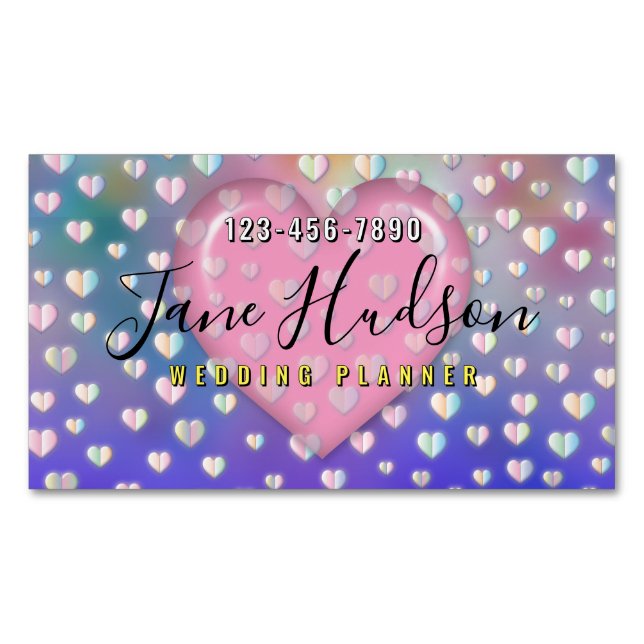 Cartão De Visitas Magnético Cartão de visita Magnet (Frente)