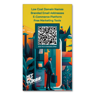 Cartão De Visitas Magnético Cartão de visita Magnet Conjunto de placas Promoci