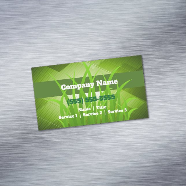 Cartão De Visitas Magnético Cartão de visita Magnético de Cuidados Láteos (Posição Original)