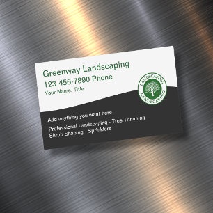 Cartão De Visitas Magnético Cartão de Visita Magnético de Serviços Modernos de