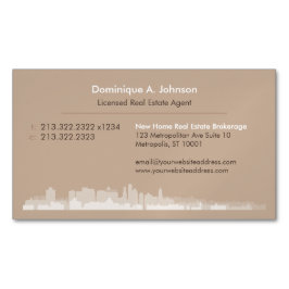 Cartão De Visitas Magnético Cartão de visita Magnético Personalizado Imobiliár