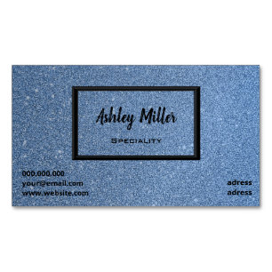 Cartão De Visitas Magnético Céu azul brilhante