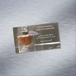 Cartão De Visitas Magnético Conservar/Fabricante/Frasco de perfume de Design