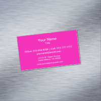 Cor Sólida Neon-Rosa Personalizar