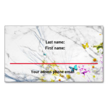 corte e o clássico Magnet Card quatro da sua empre