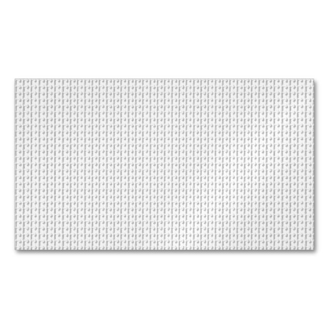 Cartão De Visitas Magnético design linguística (Frente)