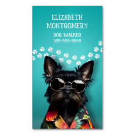 Cartão De Visitas Magnético Dog Walker