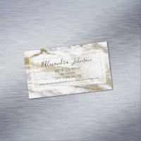 Dourada e branca Pedra Marble Professional Moderna