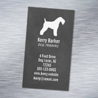 Estilo de Quadro de Chalkboard Kerry Blue Terrier