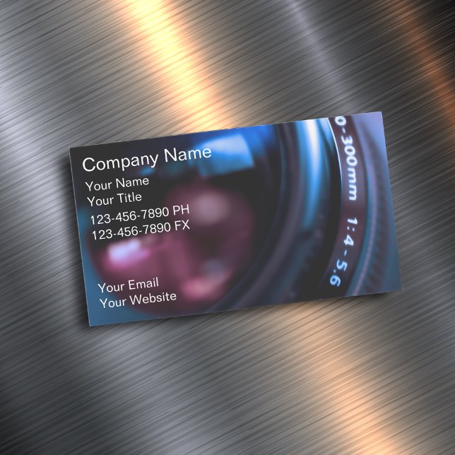 Cartão De Visitas Magnético Fotografia Cartão de visita Magnets (Criador carregado)