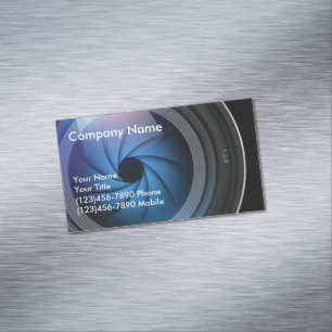 Cartão De Visitas Magnético Fotógrafo