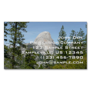 Cartão De Visitas Magnético Half Dome da Panorama Trail II