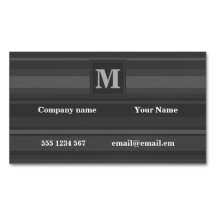 Listras de carvão monograma