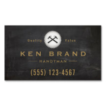 Logotipo de Construção do Martelo do Carpinteiro R