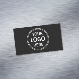 Cartão De Visitas Magnético Logotipo Personalizado Feito sob Medida para Você