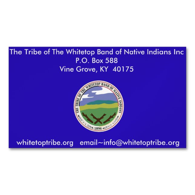 Cartão De Visitas Magnético Magnet, Cartão de visita (Frente)