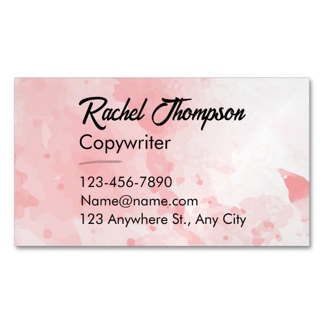 Cartão De Visitas Magnético Magnet Cartão de visita Magnet (Frente)