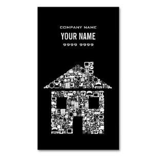 Cartão De Visitas Magnético Magnet Professional House Promocional Imobiliário