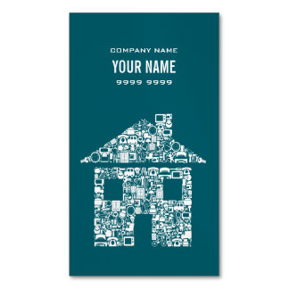 Cartão De Visitas Magnético Magnet Professional House Promocional Imobiliário
