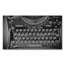 Máquina de Escritor Freelance Vintage