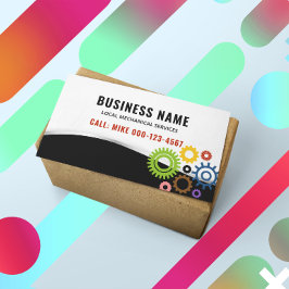 Cartão De Visitas Magnético Mecânico local