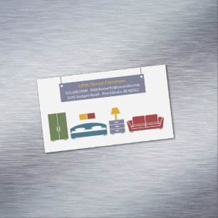 Cartão De Visitas Magnético Mobiliário