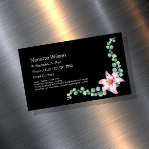 Cartão De Visitas Magnético Par Au Profissional