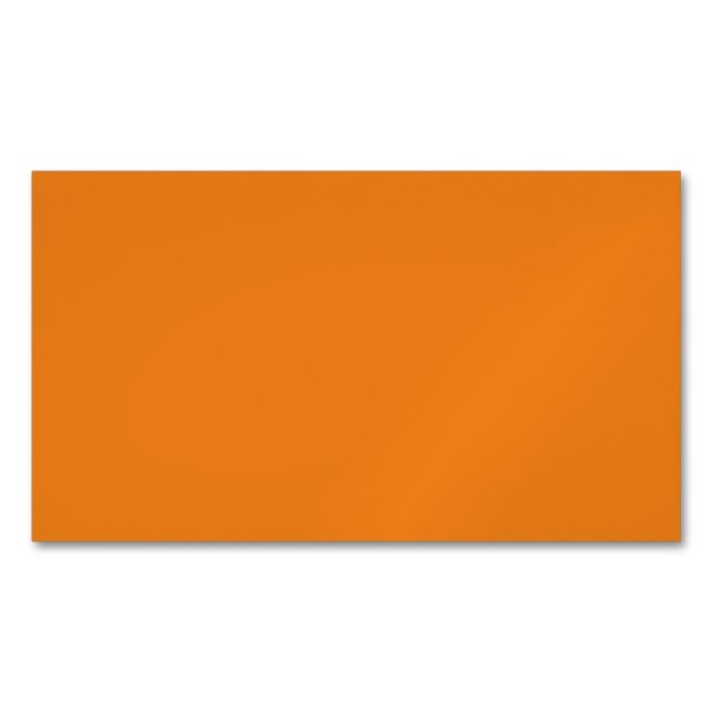 Cartão De Visitas Magnético Persian Orange,Sand Brown,Tan, (Frente)