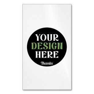Cartão De Visitas Magnético personalizado, único, elegante e minimalista hersh