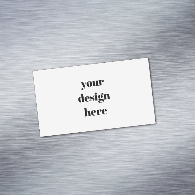 Cartão De Visitas Magnético Personalizar ou personalizar (Posição Original)