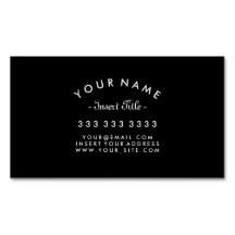 Preto e branco profissional curvado elegante do