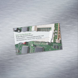 Cartão De Visitas Magnético Reparo do computador
