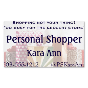 Cartão De Visitas Magnético Repetir negócios