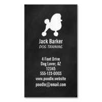 Rico Toy Poodle Dog Silhuette Vertical