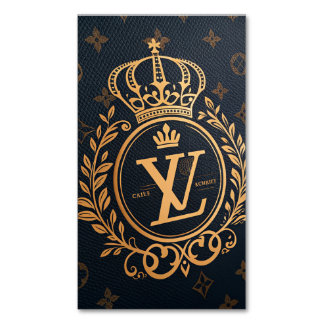 Cartão De Visitas Magnético Royal Emblem