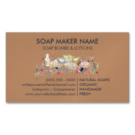 Cartão De Visitas Magnético Sabão natural