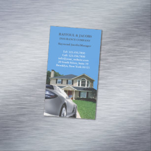 Cartão De Visitas Magnético Seguros