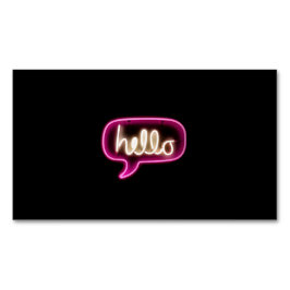 Cartão De Visitas Magnético
sinal de saudação