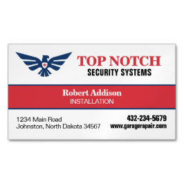 Cartão De Visitas Magnético Sistemas de segurança