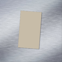 Cartão De Visitas Magnético Soft Light Beige Background – Wedding Design