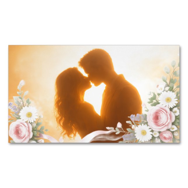 Cartão De Visitas Magnético Sticker (Frente)