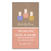 Tendy Minimalist Colorblock Nail Salon