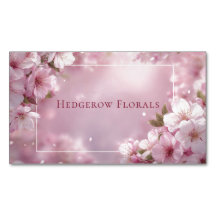 Toque Etéreo de Rosa de Cerejeira Floral Romântica