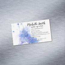 traço do pincel azul-claro-abstrato com cor d'água