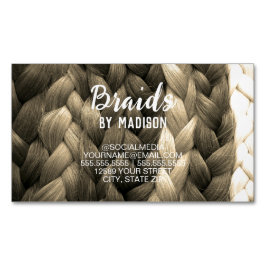 Cartão De Visitas Magnético Travador de cabelo